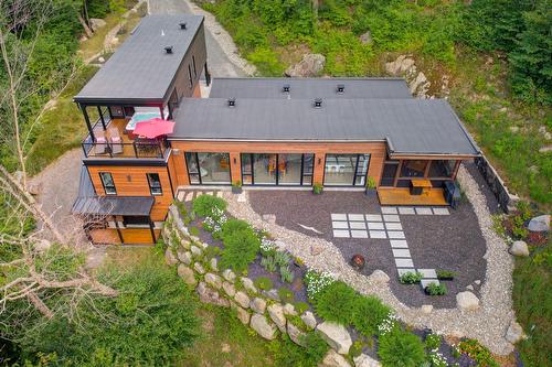 Vue d'ensemble - 4220 Rue Des Monarques, Sainte-Adèle, QC - Outdoor With Deck Patio Veranda