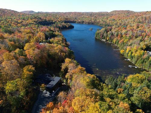 Photo aérienne - 4220 Rue Des Monarques, Sainte-Adèle, QC - Outdoor With Body Of Water With View
