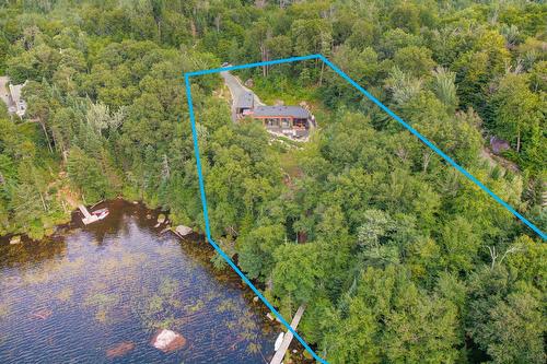 Photo aérienne - 4220 Rue Des Monarques, Sainte-Adèle, QC - Outdoor With Body Of Water