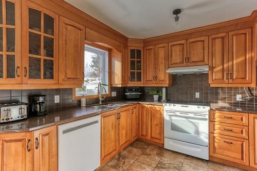 Cuisine - 820 211E Rue, Shawinigan, QC - Indoor Photo Showing Kitchen With Double Sink