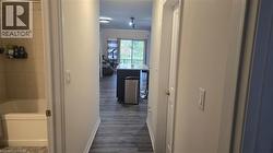 Open concept breakfast area with view of great room to the patio - 