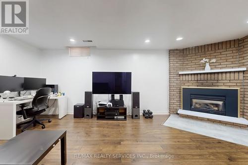14 Bryant Court, Brampton, ON - Indoor With Fireplace