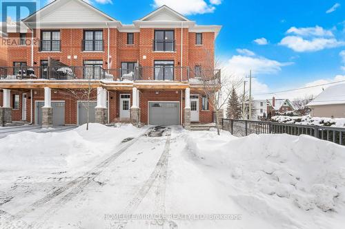 180 Benton Street, Kitchener, ON - Outdoor With Balcony With Facade