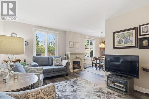 5119 Cherryhill Crescent, Burlington, ON - Indoor Photo Showing Living Room With Fireplace