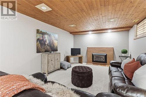 5119 Cherryhill Crescent, Burlington, ON - Indoor Photo Showing Other Room With Fireplace
