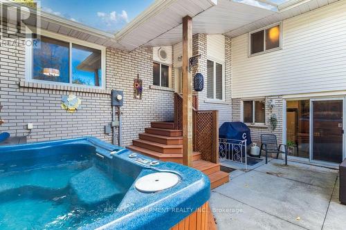 5119 Cherryhill Crescent, Burlington, ON - Outdoor With In Ground Pool With Deck Patio Veranda