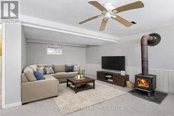 Virtually staged to show the rooms versatility. - 