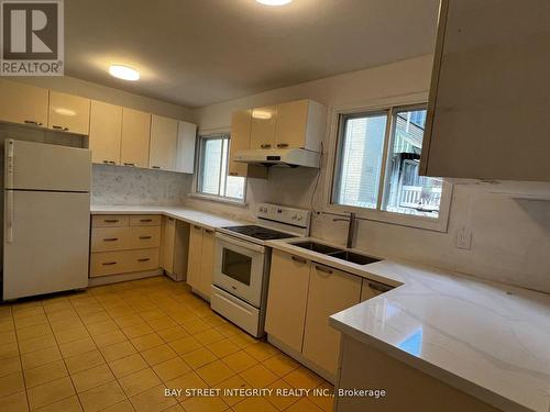 204 Greenfield Avenue, Toronto, ON - Indoor Photo Showing Kitchen With Double Sink
