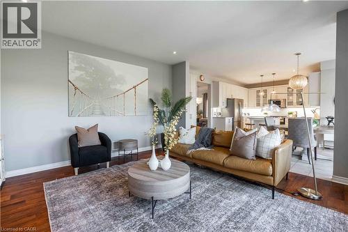 Elegance and comfort blended. - 51 Showcase Drive, Hamilton, ON - Indoor Photo Showing Living Room