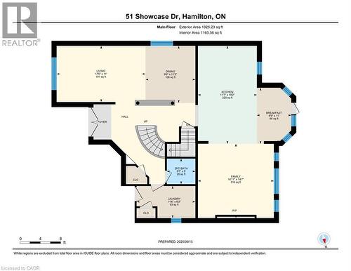 View of Main Level floor plan - 51 Showcase Drive, Hamilton, ON - Other