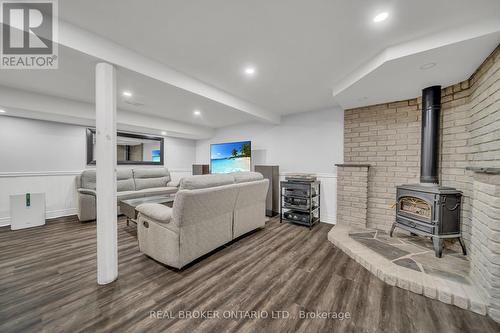 2 Edelwild Drive, Orangeville, ON - Indoor With Fireplace