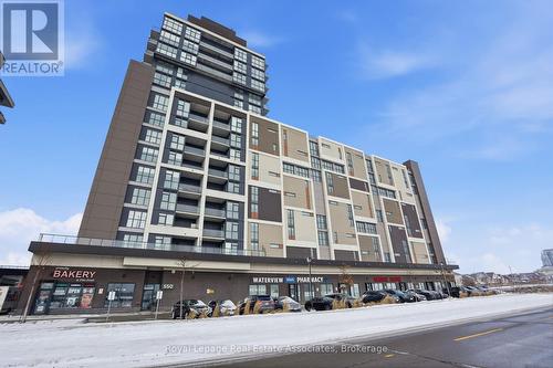 801 - 550 North Service Road, Grimsby, ON - Outdoor With Balcony With Facade
