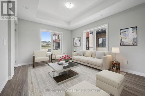 34 - 10 South Creek Drive, Kitchener, ON - Indoor Photo Showing Living Room
