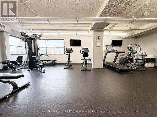 2405 - 389 Dundas Street, London East (East K), ON - Indoor Photo Showing Gym Room