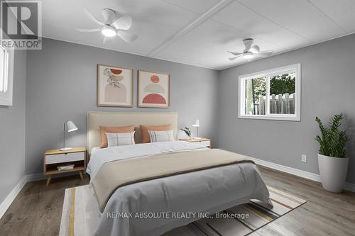 Virtually Staged Photo - 95 - 3535 St. Joseph Boulevard, Ottawa, ON - Indoor Photo Showing Bedroom