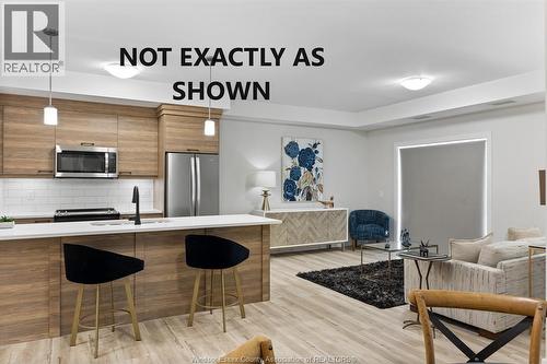 190 Main Street East Unit# 108, Kingsville, ON - Indoor Photo Showing Kitchen With Upgraded Kitchen