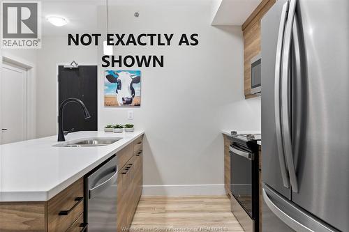 190 Main Street East Unit# 103, Kingsville, ON - Indoor Photo Showing Kitchen With Upgraded Kitchen