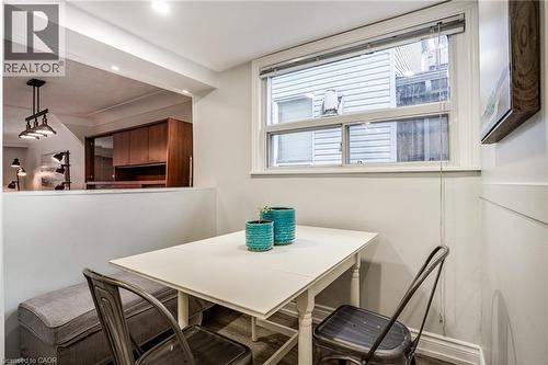 21 Chatham Street, Hamilton, ON - Indoor Photo Showing Dining Room