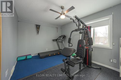 10 Kingfisher Court, St. Thomas, ON - Indoor Photo Showing Gym Room