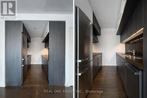 1107 - 8 The Esplanade Avenue, Toronto, ON - Indoor Photo Showing Kitchen With Double Sink