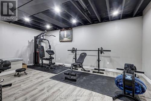 86 Patience Crescent, London South (South X), ON - Indoor Photo Showing Gym Room