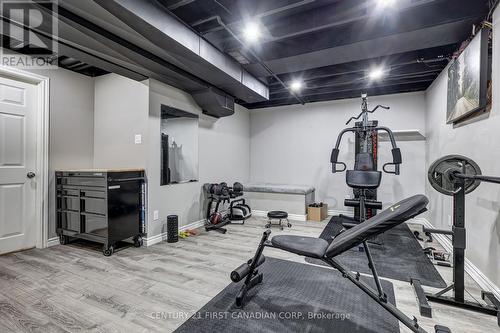 86 Patience Crescent, London South (South X), ON - Indoor Photo Showing Gym Room