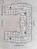 Building 4th floor plan - 