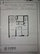 Unit floor plan - 