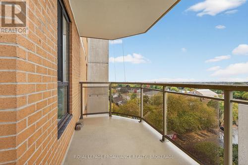 1006 - 257 Bath Road, Kingston (West Of Sir John A. Blvd), ON - Outdoor With Balcony With Exterior