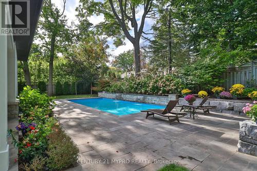 1389 Weaver Avenue, Oakville, ON - Outdoor With In Ground Pool