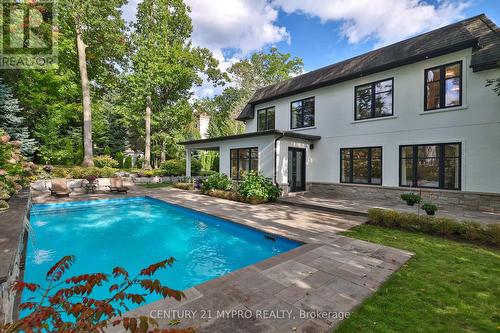 1389 Weaver Avenue, Oakville, ON - Outdoor With In Ground Pool