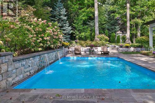 1389 Weaver Avenue, Oakville, ON - Outdoor With In Ground Pool With Backyard