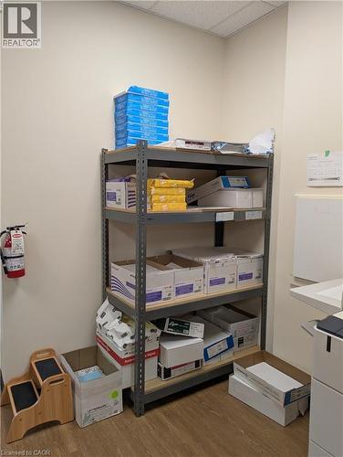 View of storage area - 2 Tremont Drive Unit# F03, St. Catharines, ON 