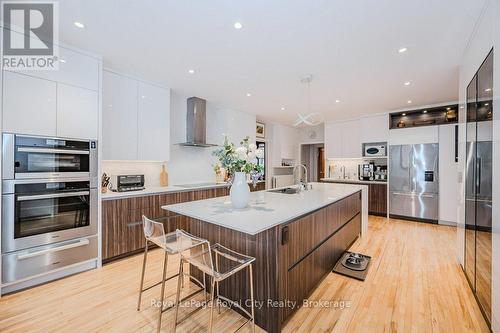 Custom Designed Kitchen - 80 London Road W, Guelph (Exhibition Park), ON - Indoor Photo Showing Kitchen With Upgraded Kitchen