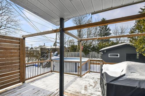 Terrasse - 705 Rue Fleury, Laval (Fabreville), QC - Outdoor With Deck Patio Veranda With Exterior