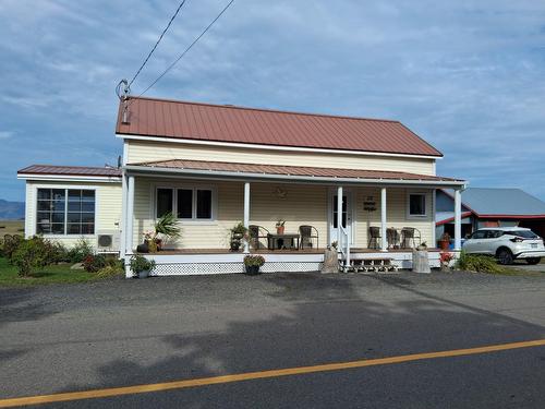 Façade - 221 Ch. Du Roi, Saint-Antoine-De-L'Isle-Aux-Grues, QC - Outdoor With Deck Patio Veranda With Facade