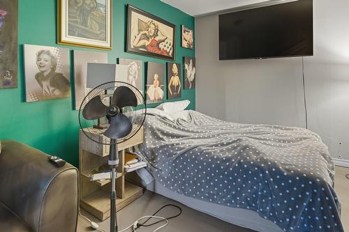 Chambre à coucher - 2457  - 2459 Rue Monsabré, Montréal (Mercier/Hochelaga-Maisonneuve), QC - Indoor Photo Showing Bedroom