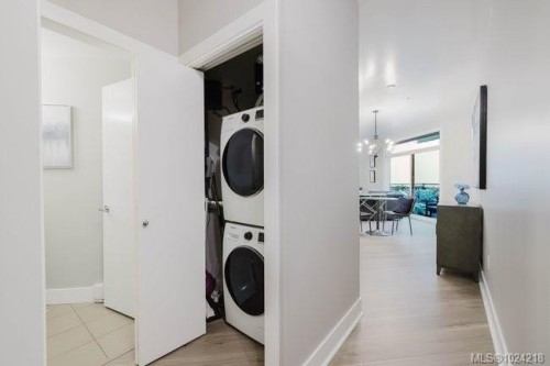 201-606 Speed Ave, Victoria, BC - Indoor Photo Showing Laundry Room