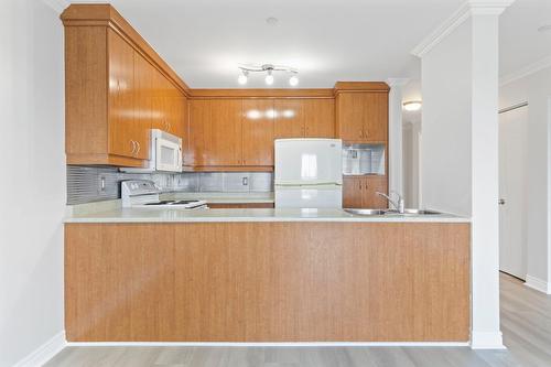 Cuisine - 405-5220 Boul. Des Sources, Montréal (Pierrefonds-Roxboro), QC - Indoor Photo Showing Kitchen With Double Sink