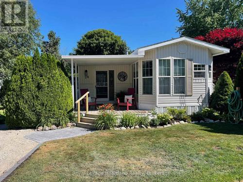 24 Rowan Rd - 77307 Bluewater Highway, Bluewater (Bayfield), ON - Outdoor With Deck Patio Veranda