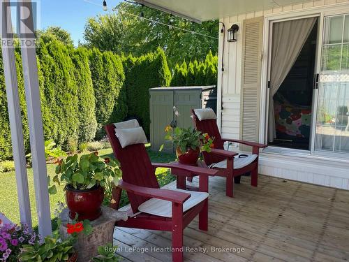 24 Rowan Rd - 77307 Bluewater Highway, Bluewater (Bayfield), ON - Outdoor With Deck Patio Veranda With Exterior