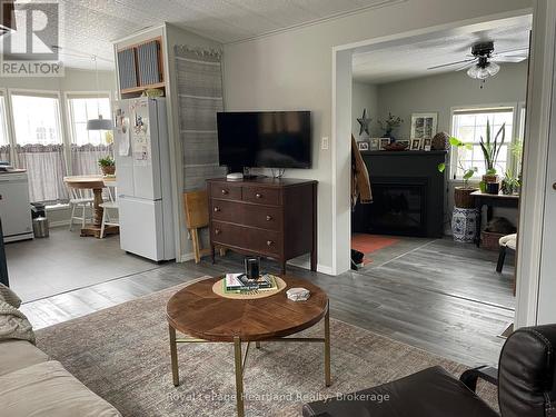 24 Rowan Rd - 77307 Bluewater Highway, Bluewater (Bayfield), ON - Indoor Photo Showing Living Room With Fireplace