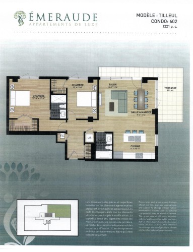 Plan (croquis) - 602-50 Rue D'Ambre, Candiac, QC - Other