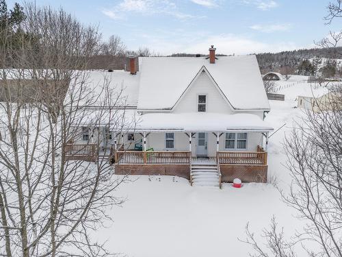 Façade - 1455 Ch. Favreau, Sainte-Edwidge-De-Clifton, QC - Outdoor With Deck Patio Veranda