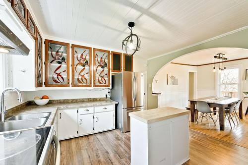 Cuisine - 1455 Ch. Favreau, Sainte-Edwidge-De-Clifton, QC - Indoor Photo Showing Kitchen With Double Sink
