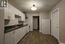 1411 111Th Street, North Battleford, SK  - Indoor Photo Showing Kitchen With Double Sink 