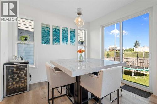 36 Magnolia Bay Se, Calgary, AB - Indoor Photo Showing Dining Room