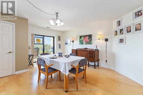 602 - 19 King Street, London East (East K), ON - Indoor Photo Showing Dining Room