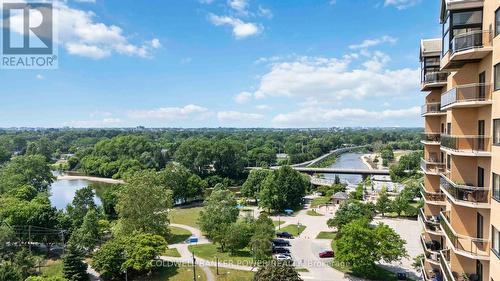 602 - 19 King Street, London East (East K), ON - Outdoor With Balcony With View