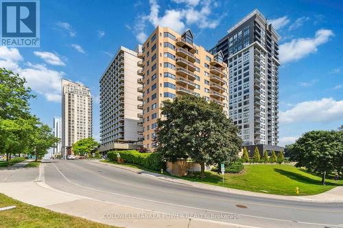 602 - 19 King Street, London East (East K), ON - Outdoor With Balcony With Facade